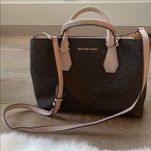 Michael Kors Brown and Tan Women's Bag